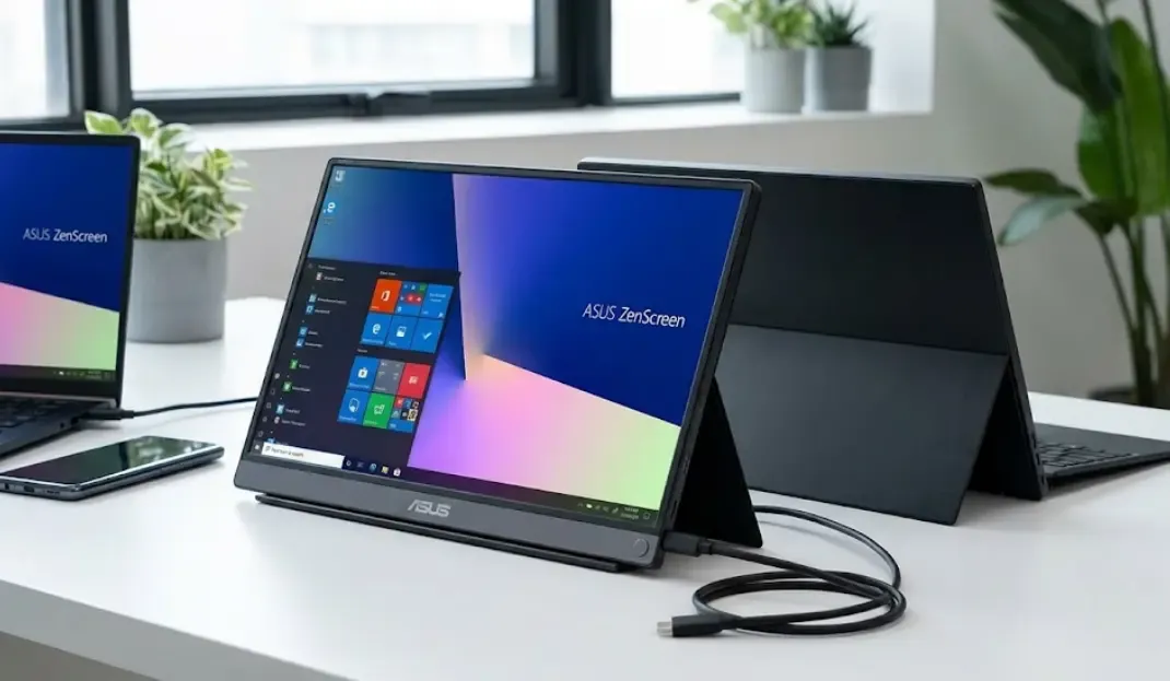 Asus ZenScreen MB16AHG monitor portátil USB-C