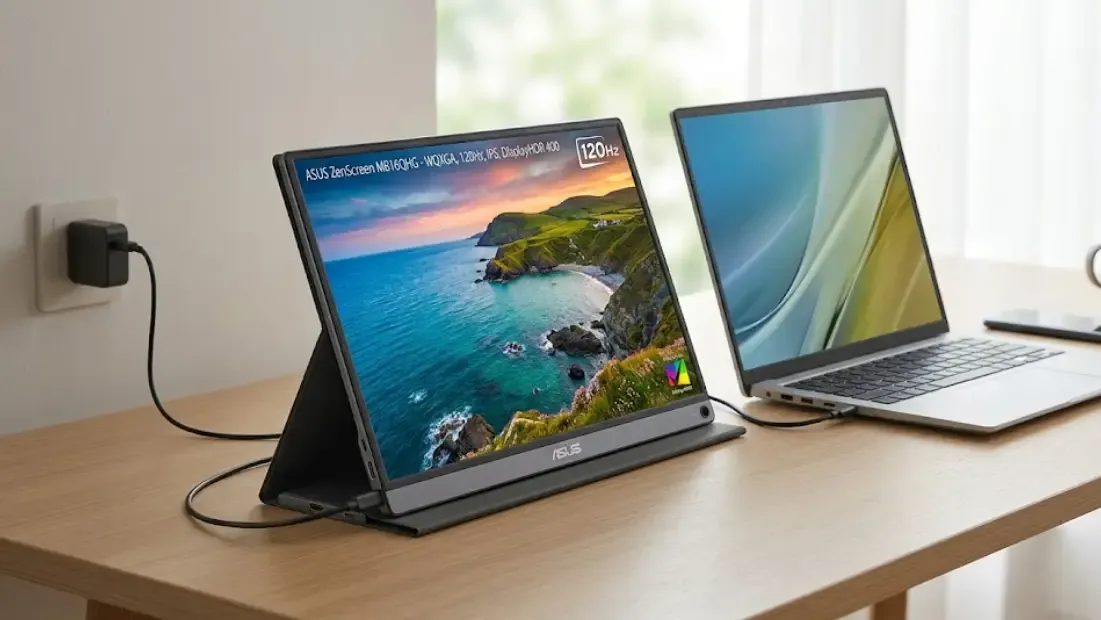 Asus ZenScreen MB16QHG monitor portátil QHD