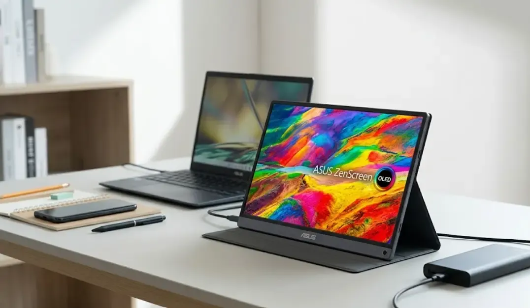 Asus ZenScreen OLED monitor portátil USB-C bajo consumo