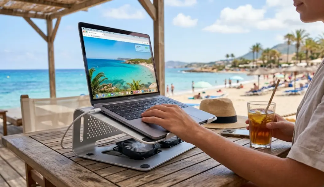 Base Refrigeradora USB vs Soporte de Aluminio: Qué Enfría Mejor tu Portátil en Verano (2026)