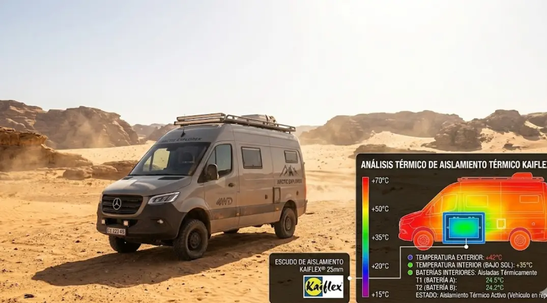 Supervivencia en calor o frío: cómo mantener tus baterías al 100 %.