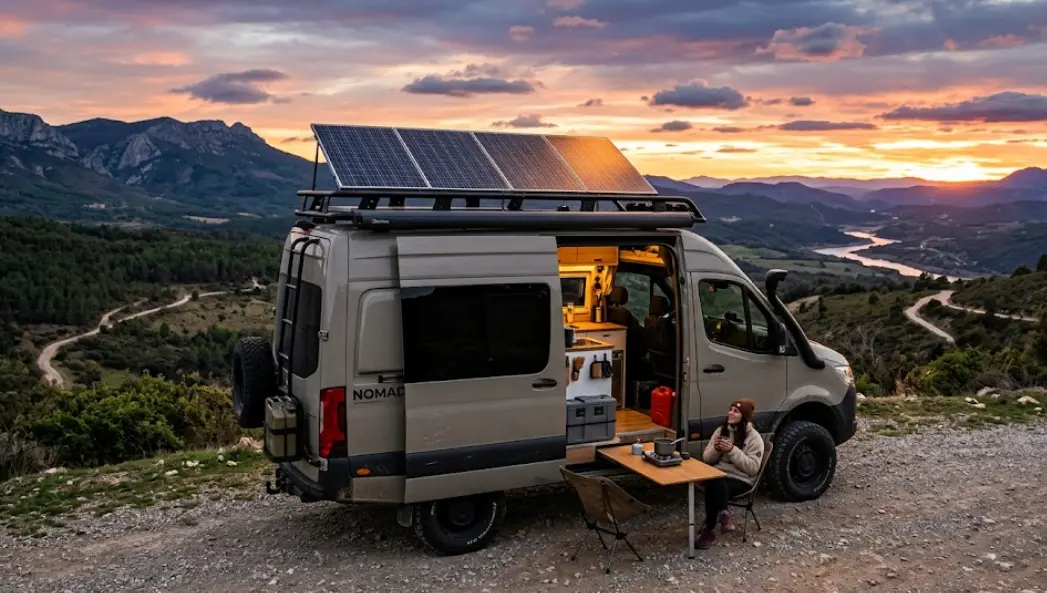 Energía Nómada: Guía Definitiva de Electricidad Off-Grid para Furgoneta y Camper (2026)