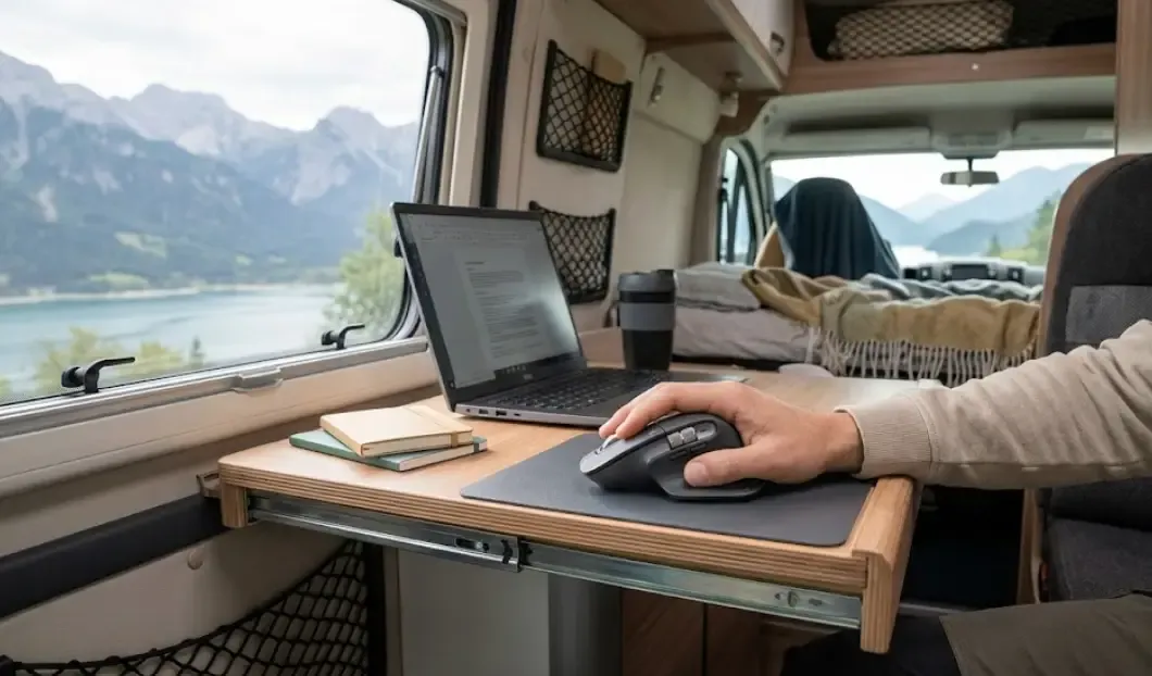 Logitech MX Master 3S ratón ergonómico para teletrabajo en camper