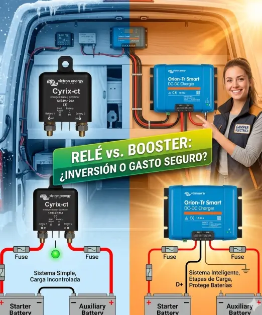Diferencias clave para cargar tu batería mientras conduces.