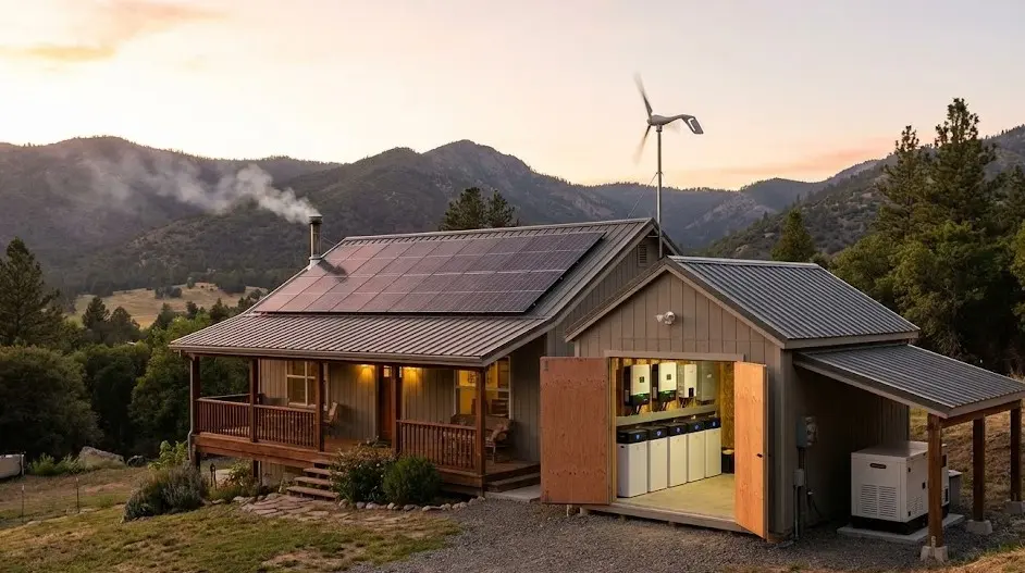 Viviendas Aisladas y Autonomía Energética: Guía para vivir Off-Grid