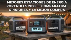 Mejores estaciones de energía portátiles 2025 — comparativa, opiniones y la mejor compra