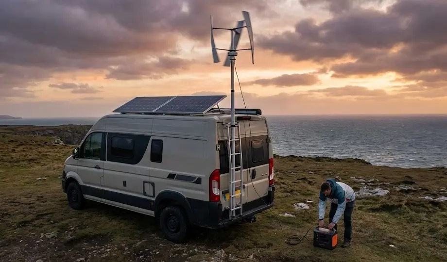 Energía Eólica Portátil para Camper: Guía y Aerogeneradores Energía Eólica Portátil para Camper: Guía y Aerogeneradores
