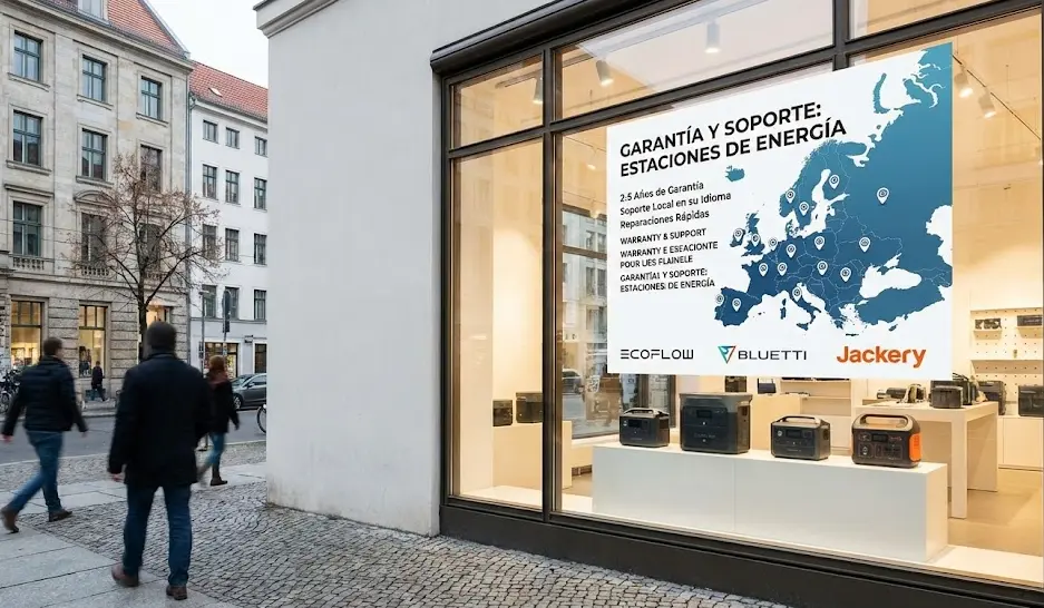 Garantía y servicio técnico de estaciones de energía en Europa garantía y soporte de estaciones de energía en Europa